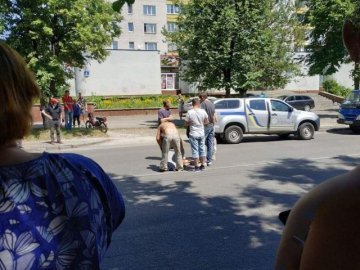 Дитина, яку збила автівка у Луцьку на Молоді, знаходиться в реанімації