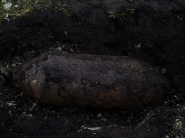 Волинські рятувальники знешкодили бомбу вагою 100 кілограмів