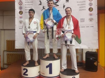 Студент луцького вишу здобув «золото» на міжнародному турнірі з карате