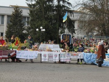 До Великодніх свят у Володимирі влаштували ярмарок. ФОТО
