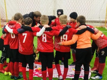 Дев'ятирічні футболісти «Волині» виграли турнір «UraganCup»
