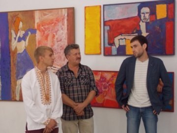 У Луцьку відкрилася виставка художника Артема Лук’янчука. ФОТО