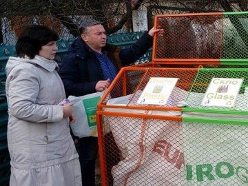 У Володимирі запровадили роздільний збір сміття