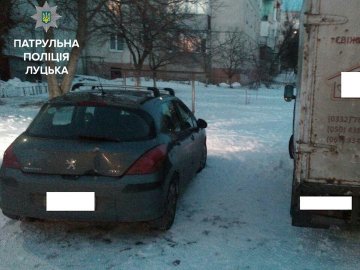 У Луцьку водій втік з місця аварії