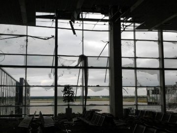 Унікальне відео зі знищеного донецького аеропорту. ВІДЕО