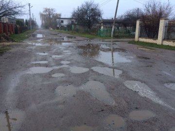 Лучани просять відремонтувати вулицю Заньковецької