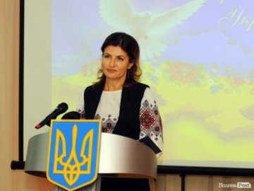 Марина Порошенко назвала Волинь «Волиньщиною»