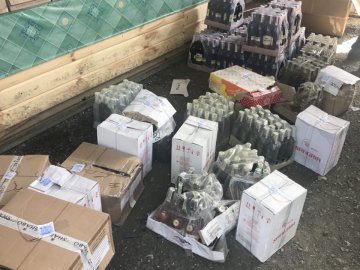 На Волині прикордонники знайшли більше тонни контрафактного алкоголю