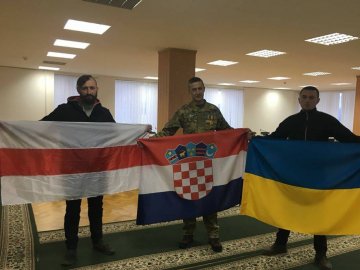 У Луцьку відбулась зустріч з хорватським добровольцем, який воював у зоні АТО