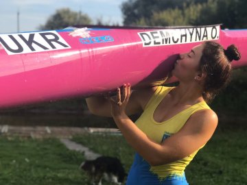Дівчина з Волині стала чемпіонкою України з веслування. ФОТО