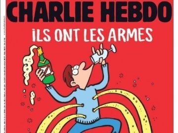 Charlie Hebdo вразив новою карикатурою про теракти в Парижі