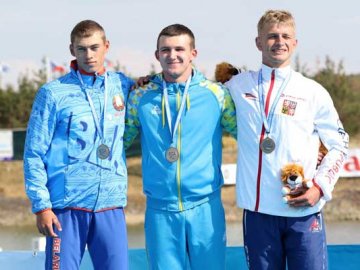 Волинський каноїст здобув «золото» на чемпіонаті Європи. ФОТО. ВІДЕО