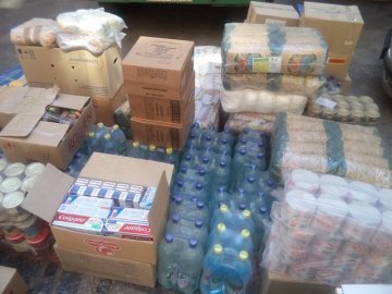 З Волині відправили гуманітарну допомогу жителям Донеччини