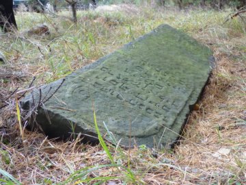 У лісі біля волинського села знайшли єврейський надгробок. ФОТО, ВІДЕО