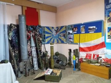 Ковельський музей поповнився експонатами з війни на Сході України. ФОТО