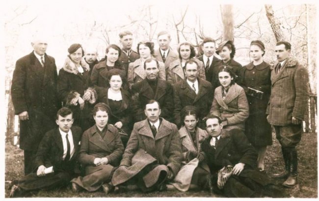 Волинський церковний хор на фото 30-40 років ХХ століття