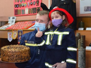 Волинські рятувальники здійснили мрію 10-річної дівчинки. ФОТО