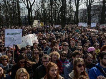 У Польщі протестували українські заробітчани