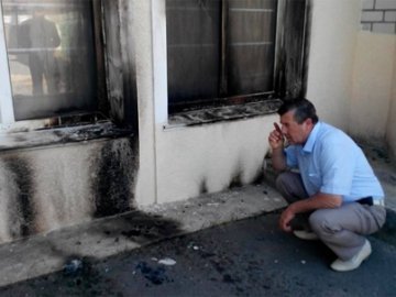 У Криму хотіли спалити мечеть. ФОТО