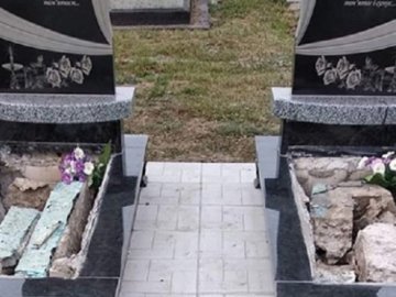 Волинянина, який викрав могильні плити з кладовища, взяли під варту