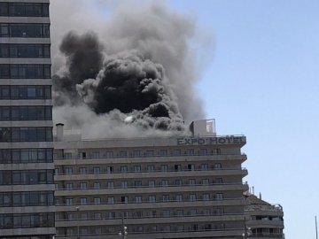 У центрі Барселони горів готель: евакуювали 300  людей