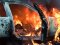У Києві – пожежа на СТО: згоріли три автівки. ВІДЕО
