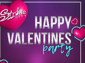 На День закоханих в боулінг-клубі StrikeCity влаштовують «Happy Valentines рarty»*