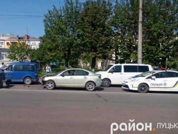 Аварія в Луцьку: зіткнулися легковики