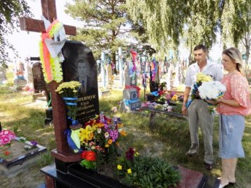 На Любешівщині вшанували атовців, які загинули в один день з різницею в рік