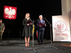 З польською символікою і національними піснями: як у Луцьку святкували 100-річчя незалежності Польщі