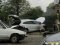 На перехресті у Луцьку – аварія: від удару авто викинуло на узбіччя. ВІДЕО