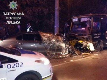 В Луцьку в ДТП постраждало більше 10 людей