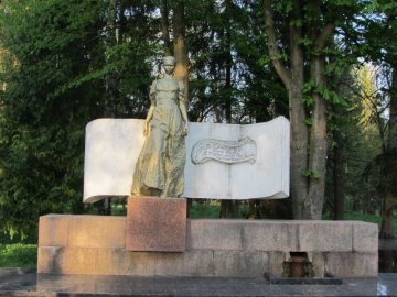 У центральному парку Луцька вандали покидали в фонтан лавки і смітники. ФОТО