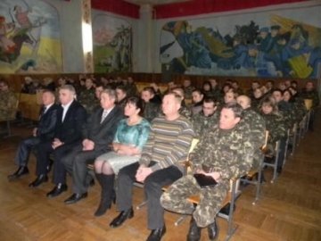 На Ковельщині вітали українських вояків