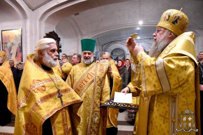 Волинські священники з УПЦ (МП) отримали нагороди від єпископа Нафанаїла