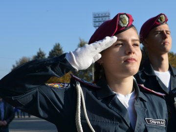 Майбутні правоохоронці: у Луцьку посвятили в ліцеїсти 75 юнаків та дівчат. ФОТО