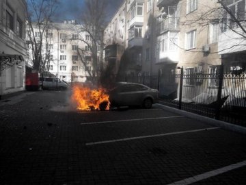 У Києві спалили автомобіль нардепа з Волині, - соцмережі