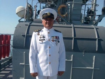 На Волині командиру корабля «Генічеськ», що врятував судно від окупантів у Криму, вручили медаль