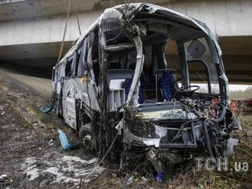 Аварія автобуса в Бельгії. ФОТО