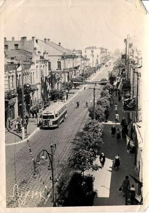 Якою була вулиця Лесі Українки у Луцьку більше 50 років тому. ФОТО