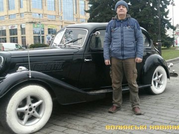 Лучанин розповів, як реставрує авто 1930-х років. ФОТО
