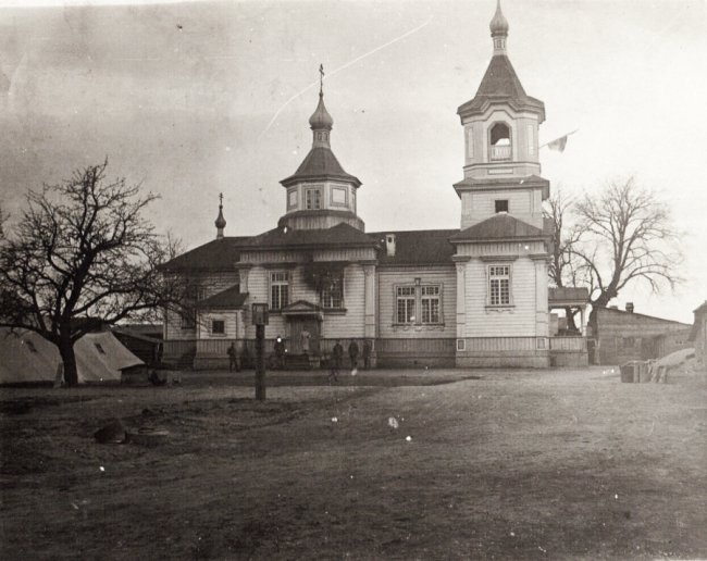 Храм в селі Погіньки, 1917 р.