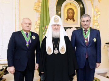 Патріарх  Кирил  нагородив Кисельова орденом