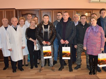 У Нововолинську привітали Почесних донорів