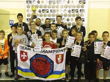 Луцькі бійці стали призерами всеукраїнського турніру  з ММА