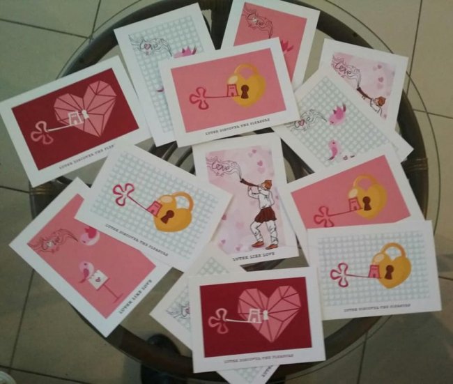 Lutsk like love: створили лімітовану серію листівок про Луцьк до Дня закоханих