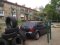 Автохам «на бляхах» припаркувався на дитячому майданчику у Луцьку. ФОТО