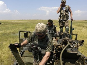 Українські військові відбили в терористів населений пункт