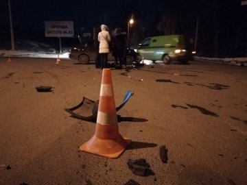 Аварія в Луцьку: зіткнулися фура і Lanos