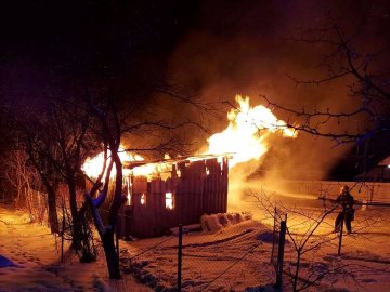 У Ківерцівському районі  горіли два житлові будинки